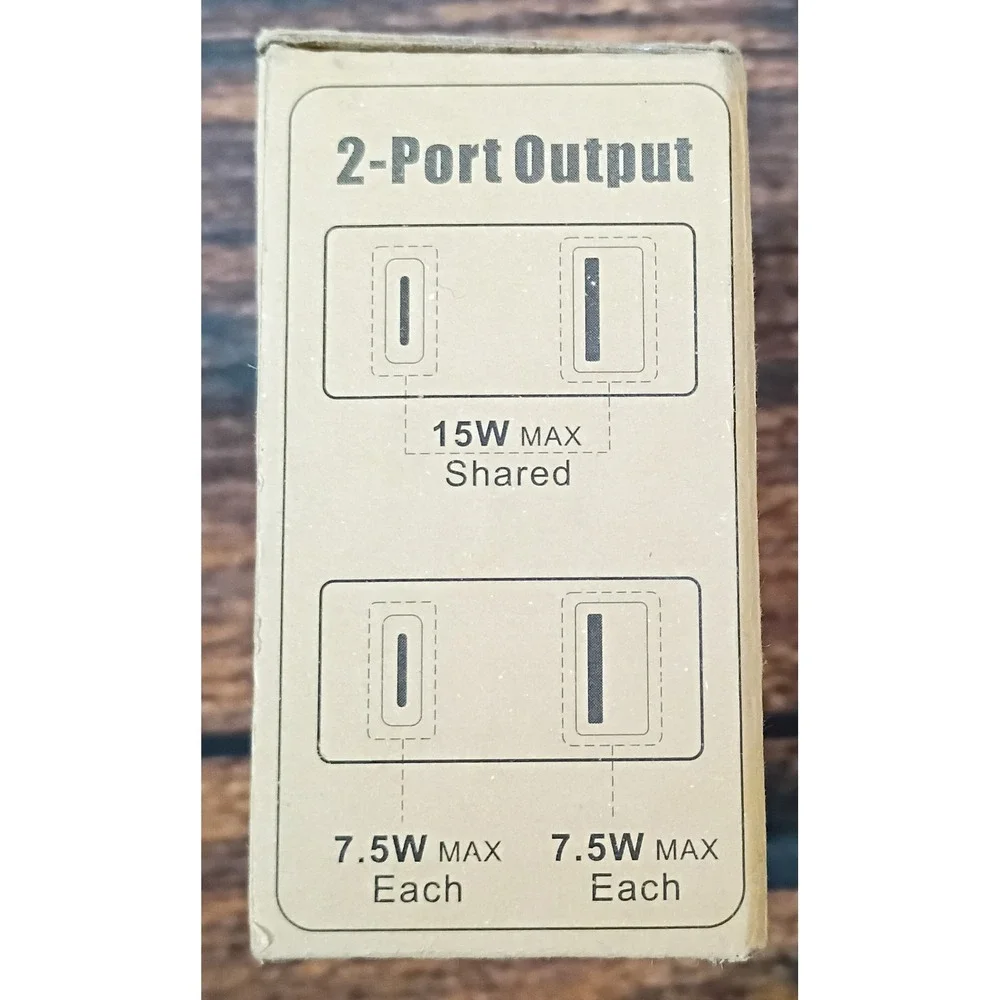 Motorcycle USB Charger PD 27W USB-C & QC 3.0 USB-A Dual Port 12V-24V LED Display